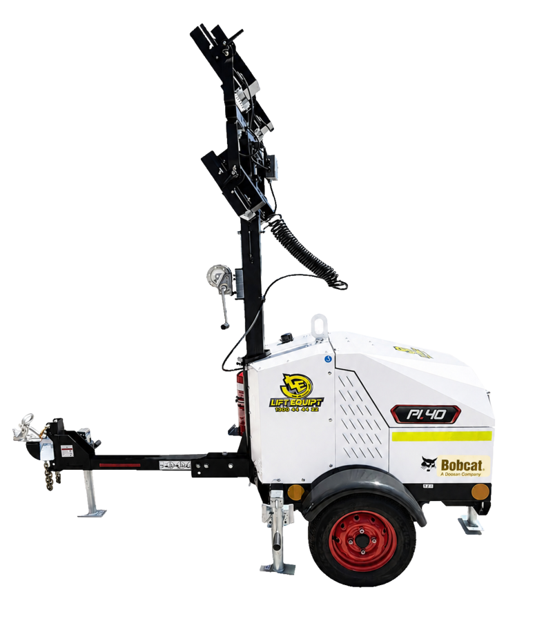 PL40 Light Tower - LED lighting tower for sale and hire in Australia