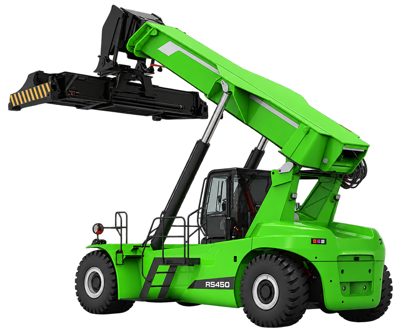 Hammer 45 tonne reach stacker for container handling